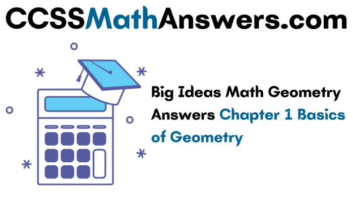 Big ideas math geometry chapter 1 answers