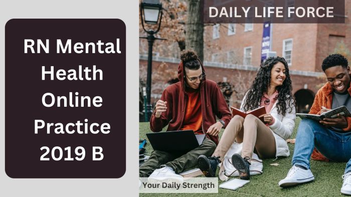 Rn mental health online practice 2023 b