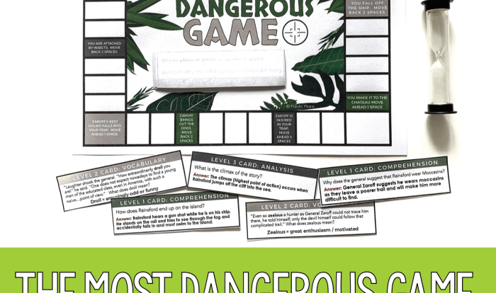 The most dangerous game pdf answer key