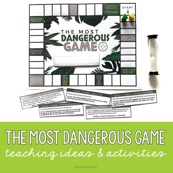 The most dangerous game pdf answer key