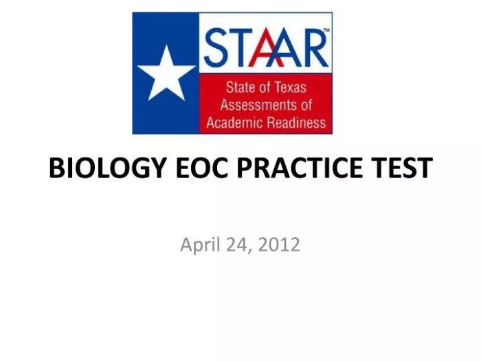 Nc biology eoc practice test with answers