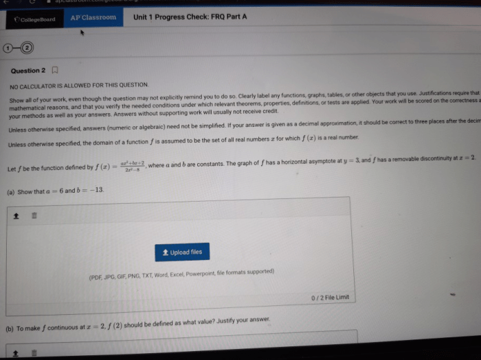 Unit 4 progress check mcq ap calc