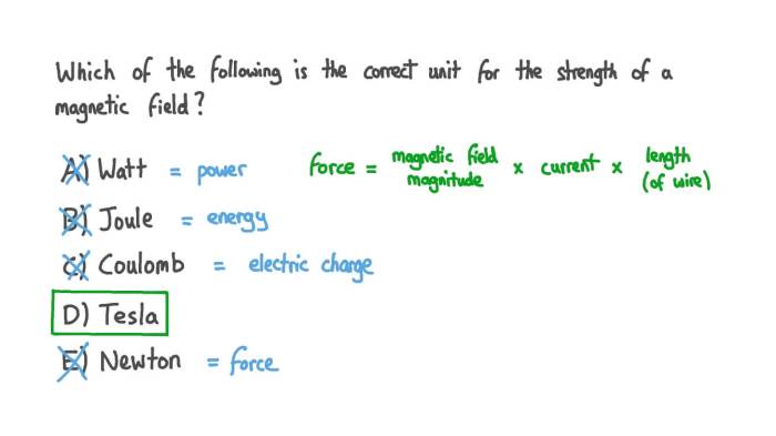 A magnetic field has a magnitude of 0.078 t