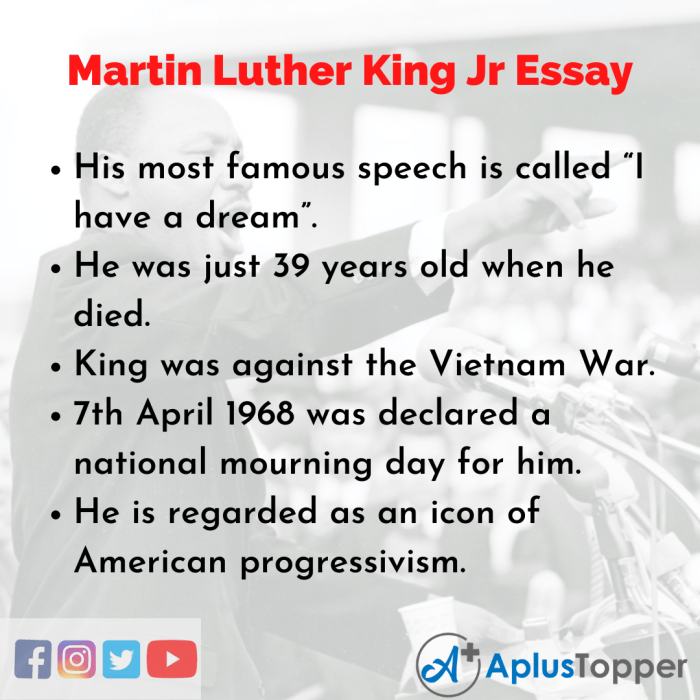 Nonfiction text features martin luther king jr