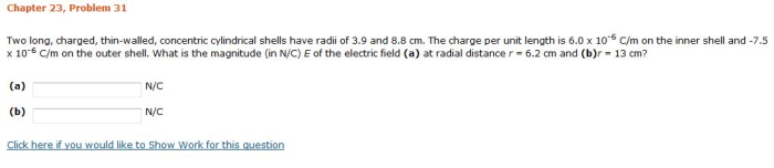 Concentric charged radii spherical inner qa